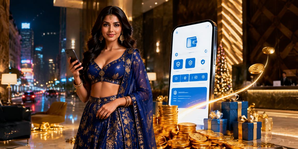 Mobile payment transaction at Bangalore MG Road during Bollywood night